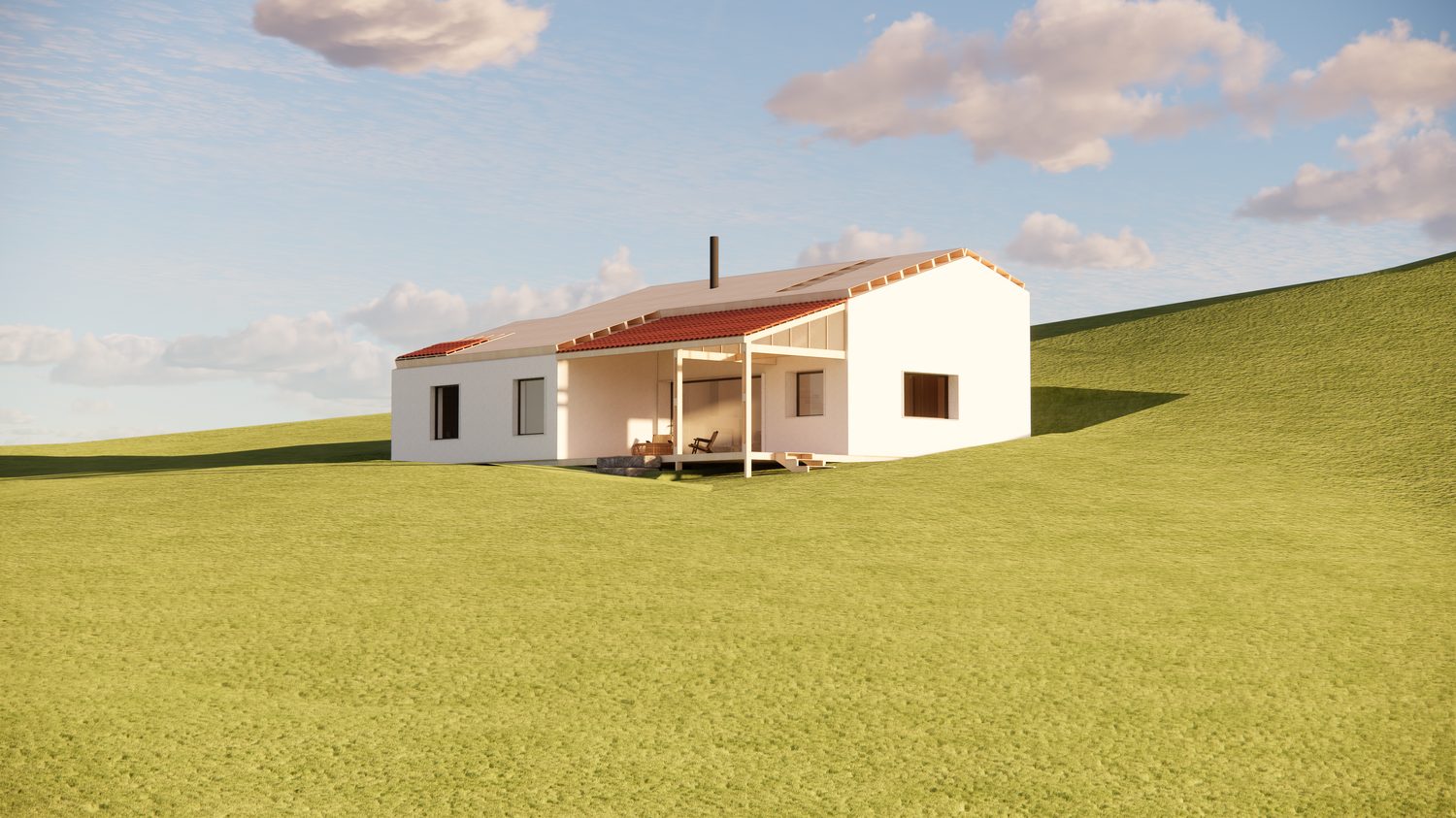 Recuperación de una finca rural