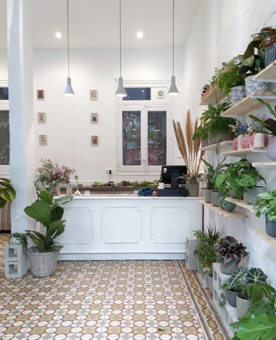 Local de venta de flores